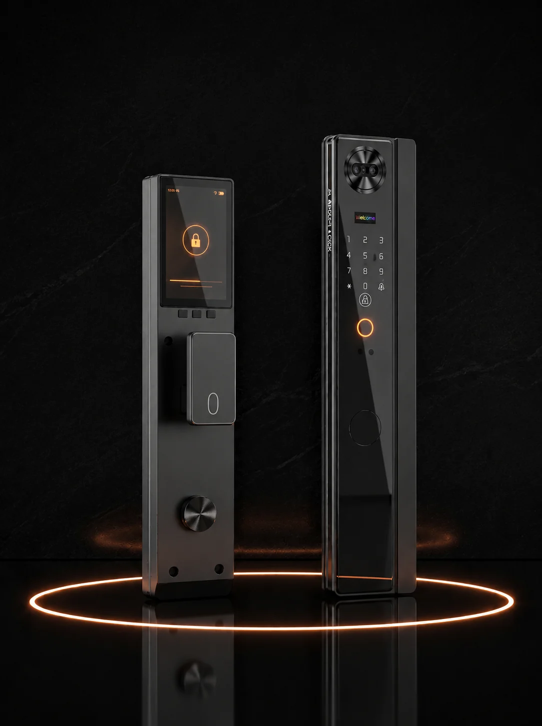 APEX-903 smart lock, front and rear bodies