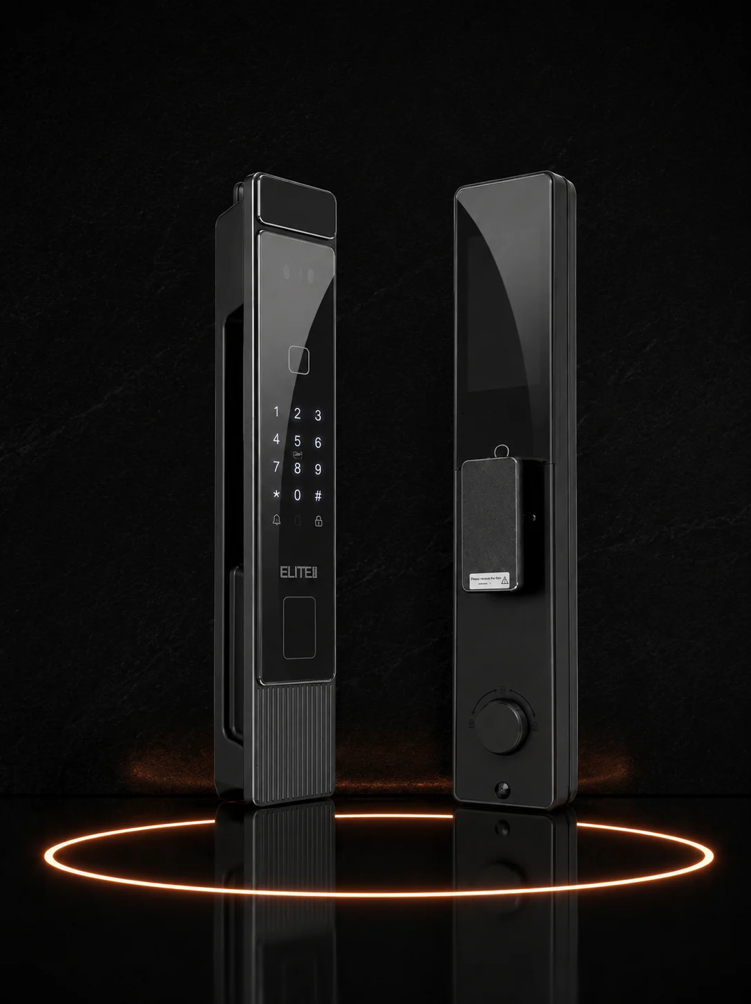 APEX-F3 smart lock with touch keypad and fingerprint reader